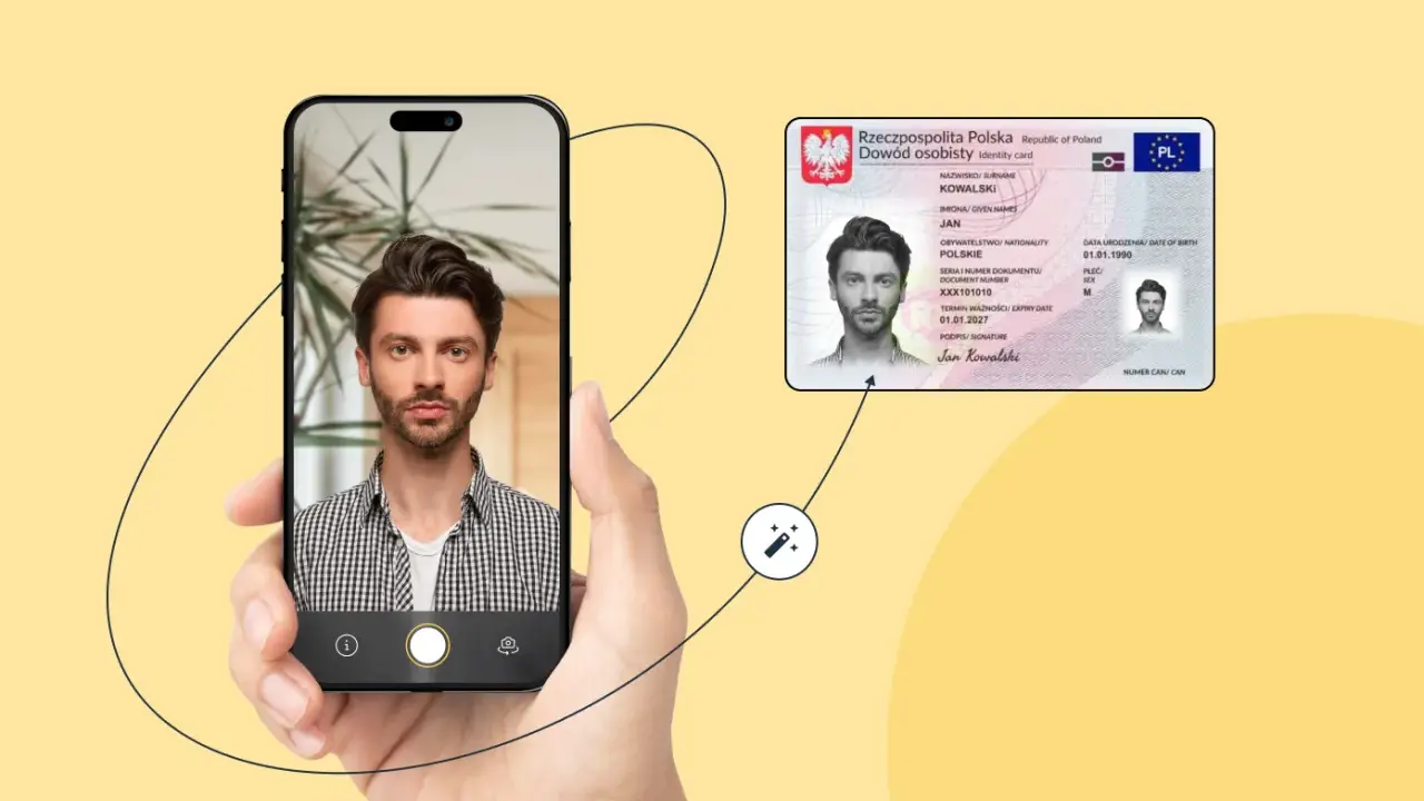 Perfekcyjne zdjęcie do dowodu w domu smartfonem? Krok po kroku.
