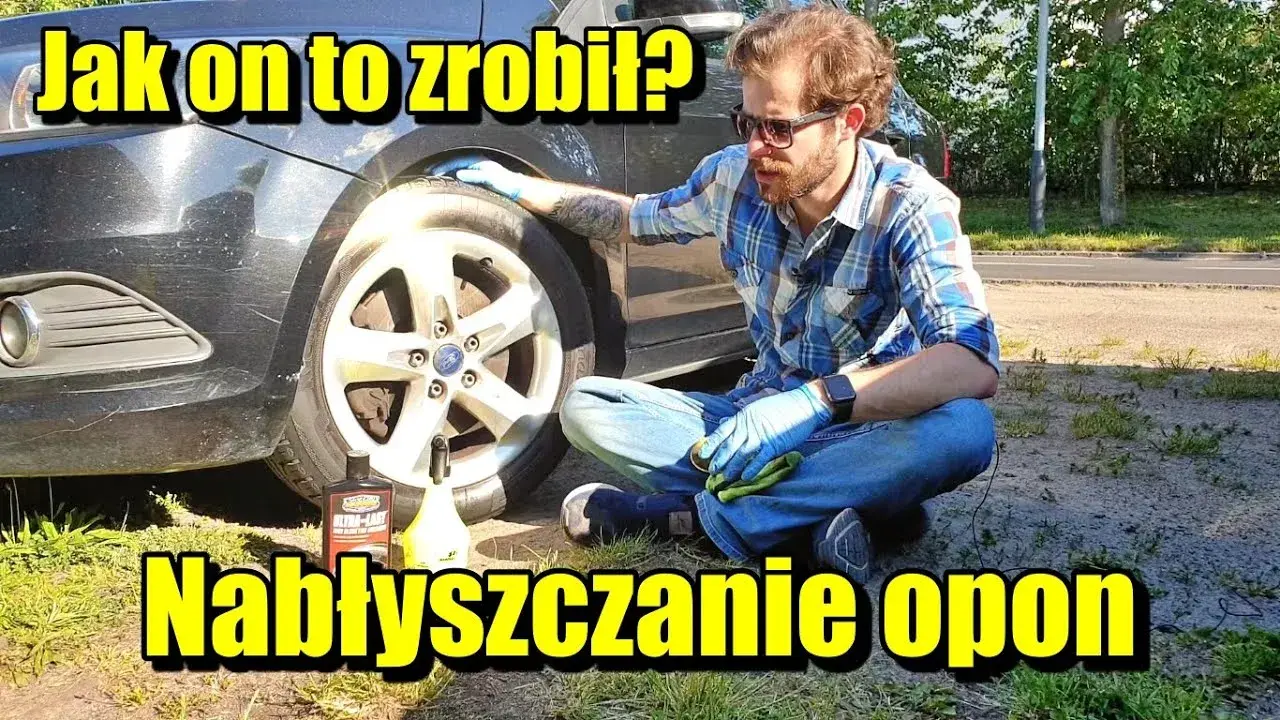 Nabłyszczanie opon domowym sposobem: gliceryna i tanie triki