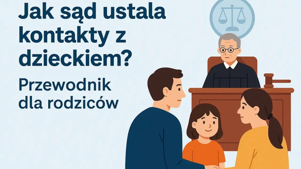 Sąd ustala kontakty z dzieckiem. Przewodnik dla rodziców, gdy pojawiają się przesłanki do ograniczenia kontaktów.