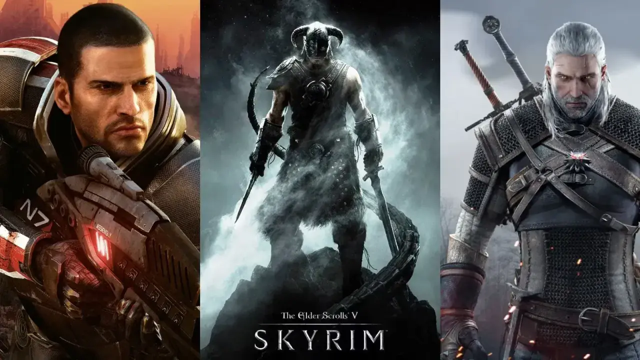 Komandor Shepard, Dovahkiin i Geralt z Rivii – ikony najlepszych gier fabularnych.