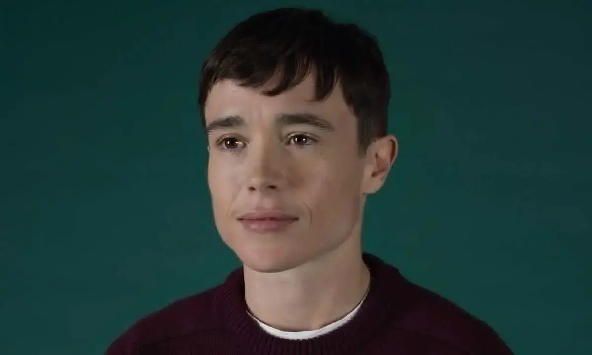 Elliot Page, znany aktor, który jest trans.
