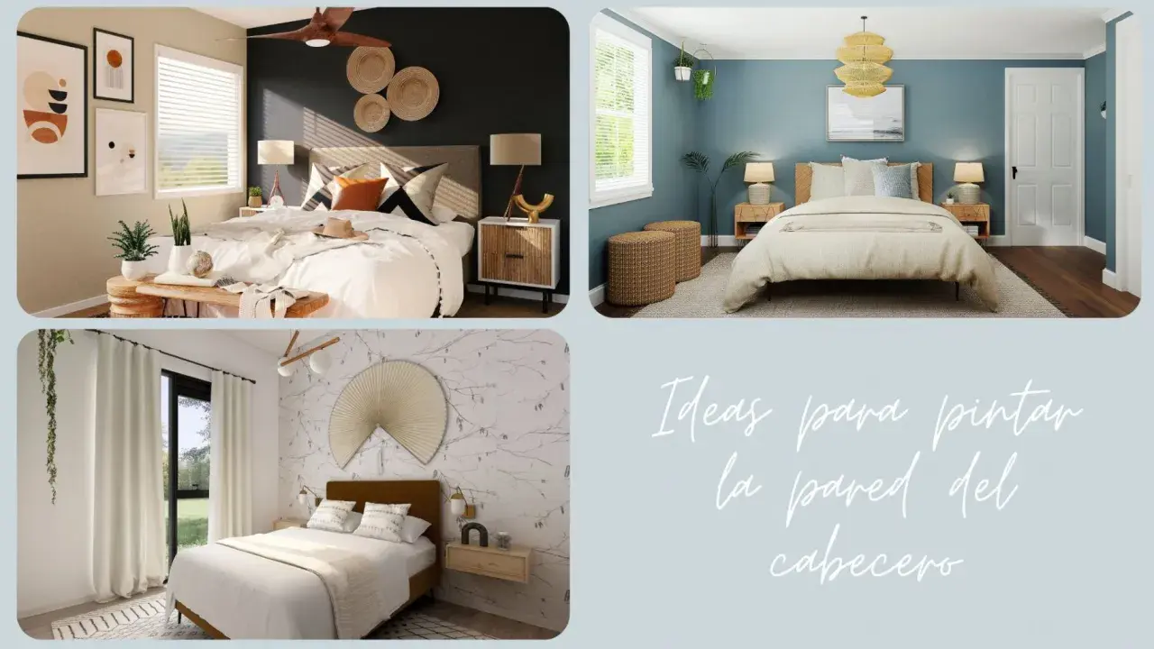 Varias habitaciones de ensueño con una paleta de colores para pintar dormitorios que inspira calma y estilo.
