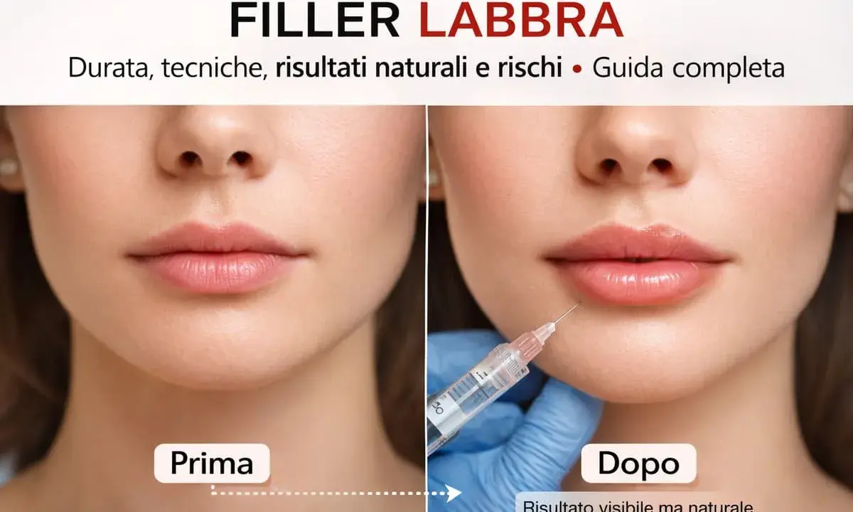 Prima e dopo filler labbra: scopri tecniche, risultati naturali e i rischi, incluse le controindicazioni.
