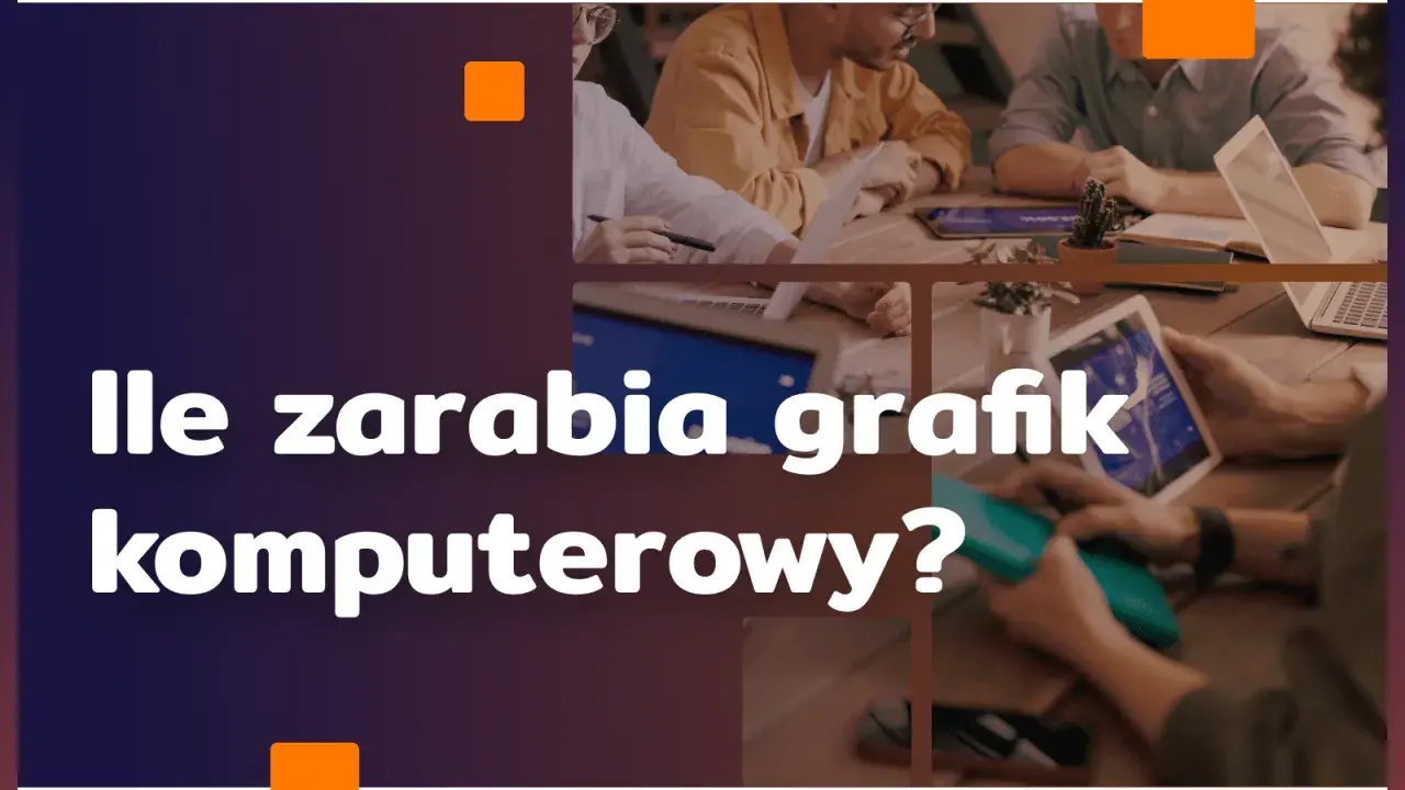 Zespół pracuje nad projektem, a pytanie brzmi: ile zarabia grafik komputerowy?