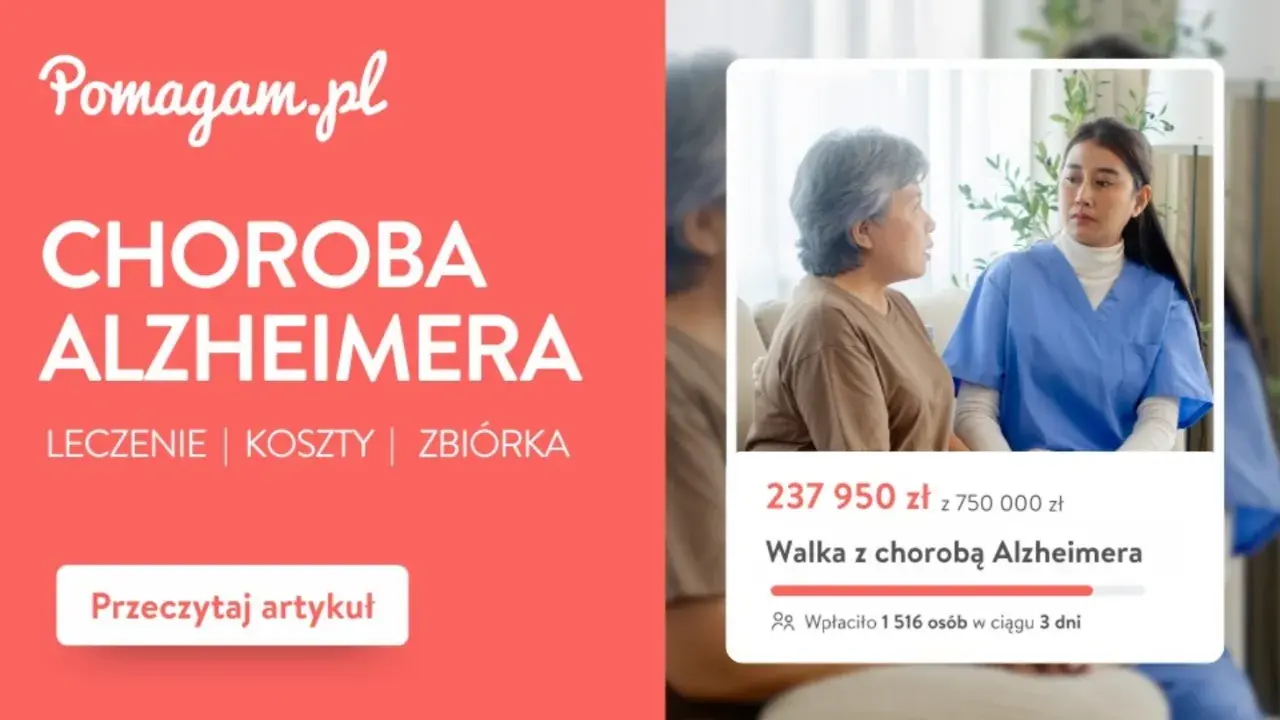 Pomagam.pl: Choroba Alzheimera. Leki i wsparcie w leczeniu. Zbiórka na walkę z demencją.