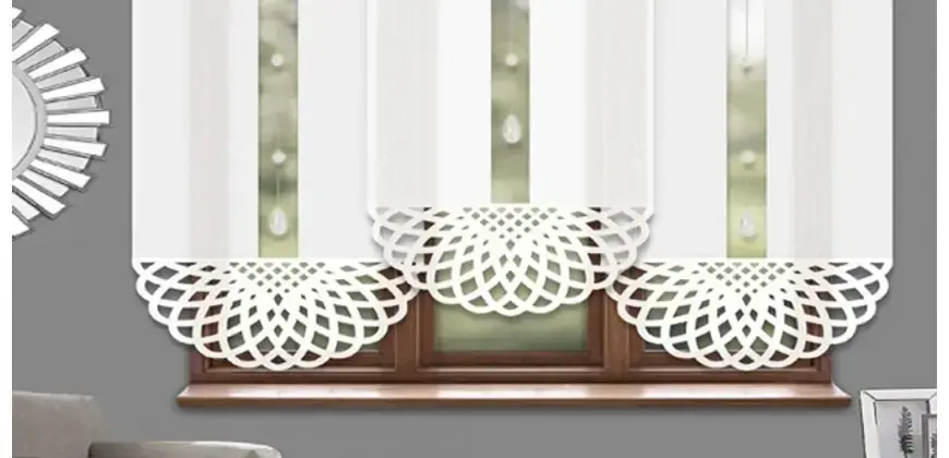Uszyj panel z ażurem DIY: Krok po kroku do pięknego okna!