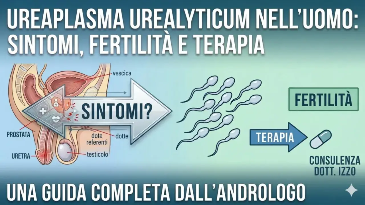 Ureaplasma: come si prende, sintomi, fertilità e terapia nell'uomo. Guida completa dall'andrologo.