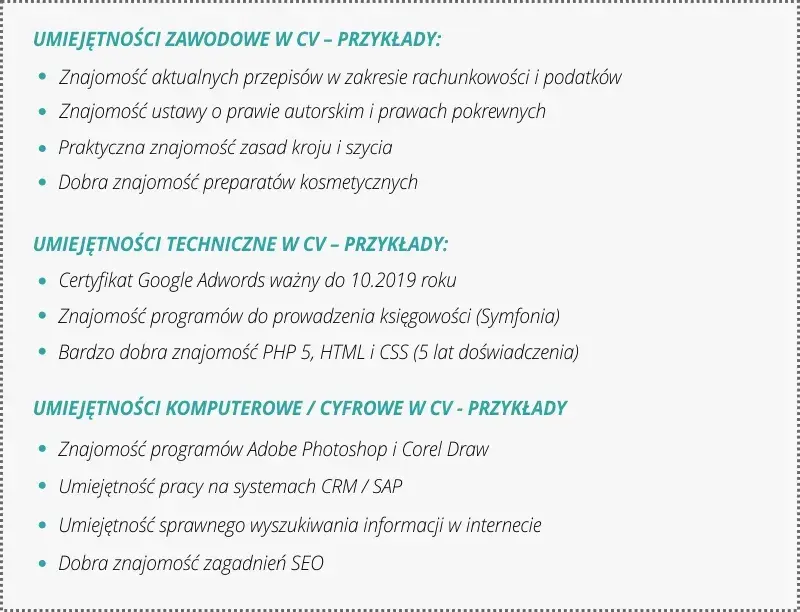 Umiejętności do CV: Jak wyróżnić się na rynku pracy i zdobyć ofertę?