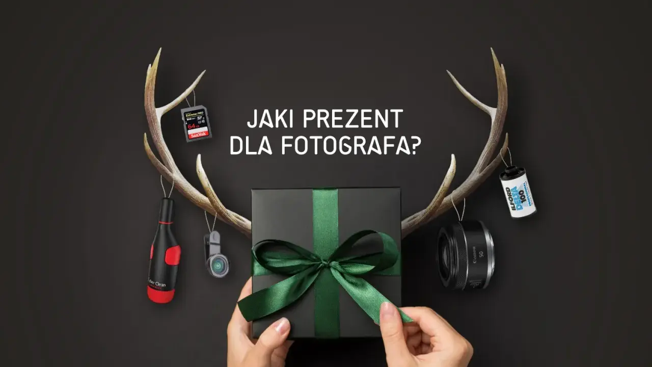 Prezent dla fotografa: karta pamięci, obiektyw, klisza, akcesoria. Jak podziękować fotografowi za piękne ujęcia? Podaruj mu coś z tej kolekcji!