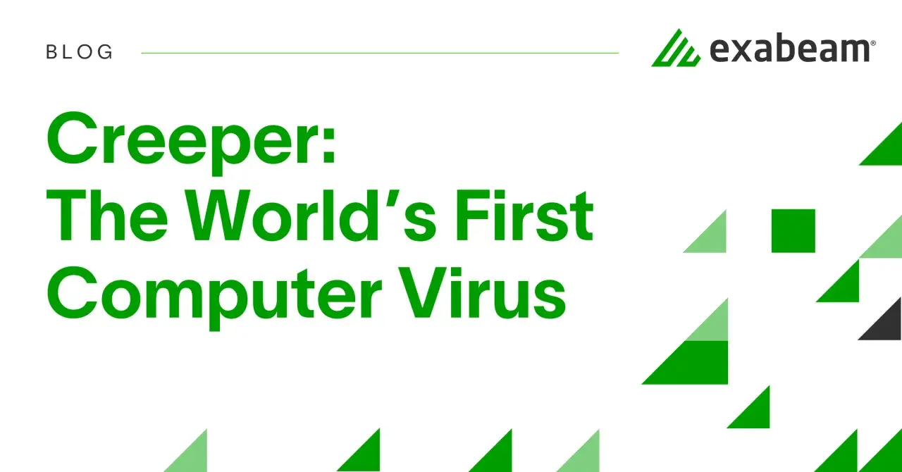 Creeper: Der erste Computervirus der Welt. Ein Blick auf die Anfänge der Cyberbedrohungen.