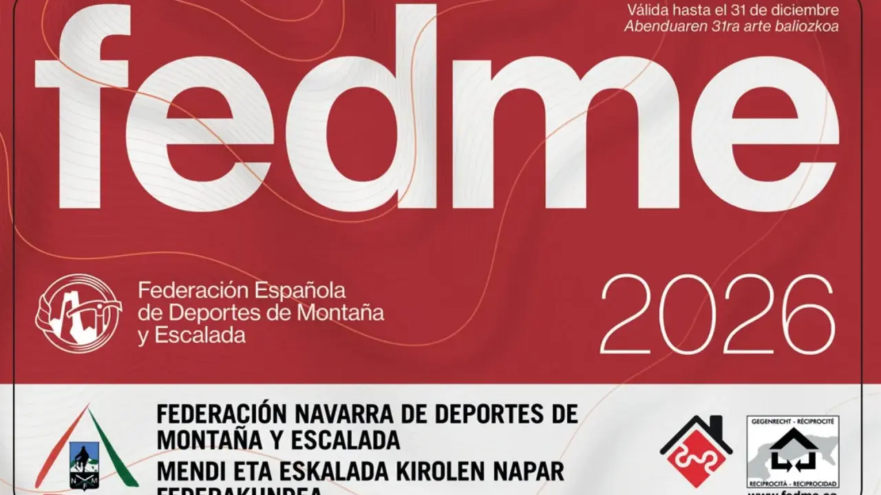Federación Navarra de Montaña: Federarse, ¿la clave de tu seguridad?