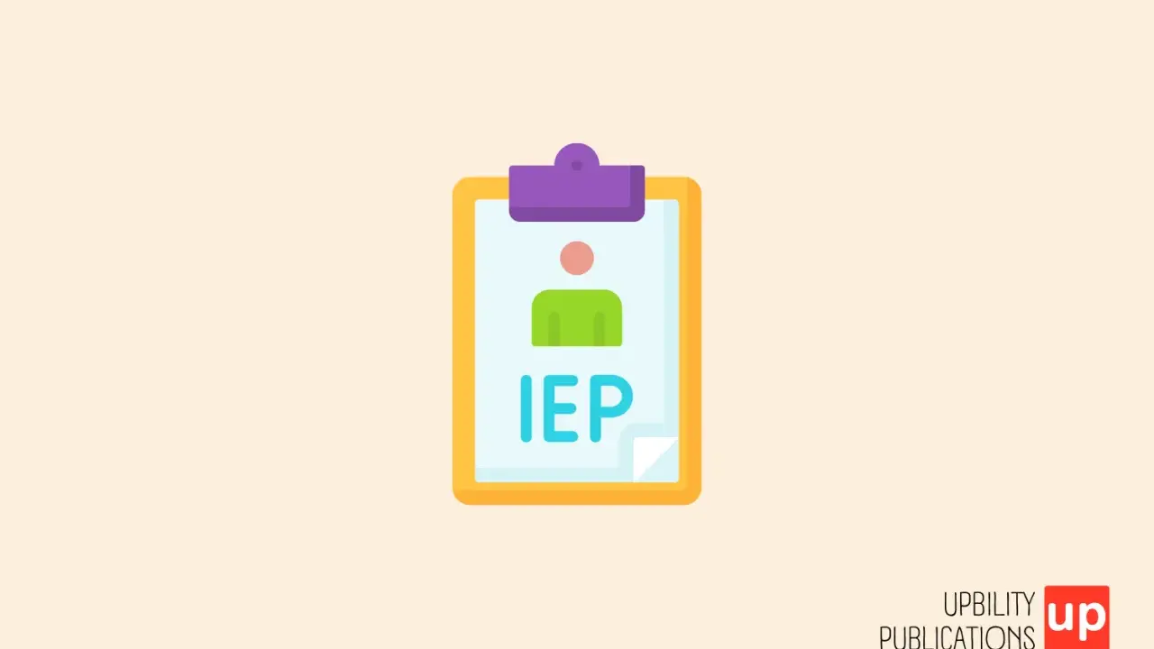 Cartella clinica con la sigla IEP, simbolo di un piano educativo individualizzato, utile per le schede autismo.