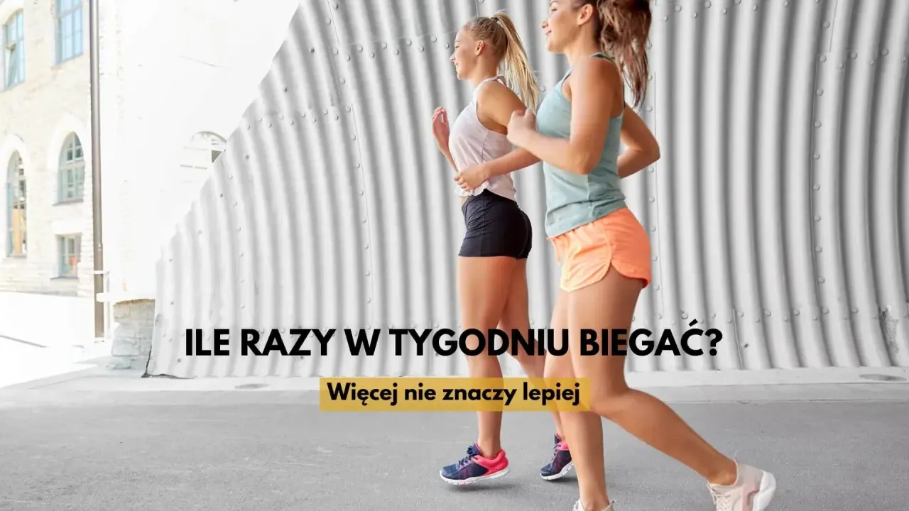 Dwie kobiety biegają, zastanawiając się, ile razy w tygodniu biegać. Więcej nie znaczy lepiej.