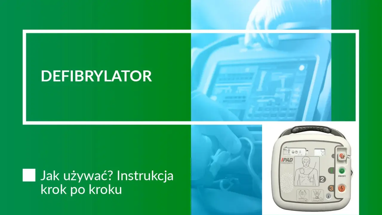 AED co to? Defibrylator i instrukcja krok po kroku. Urządzenie ratujące życie.