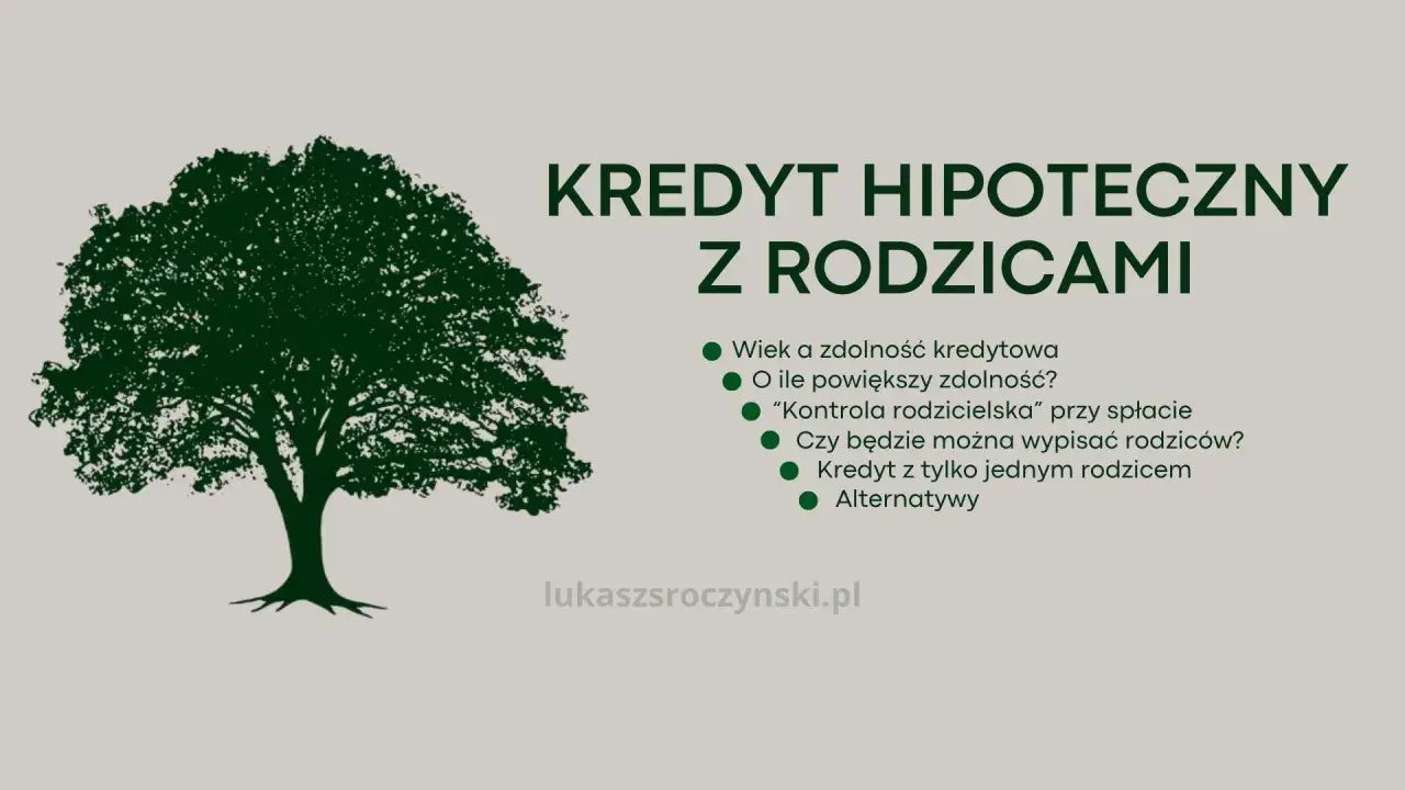 Kredyt hipoteczny z rodzicami: akt notarialny na dwie osoby, kredyt na jedną. Jak to działa?