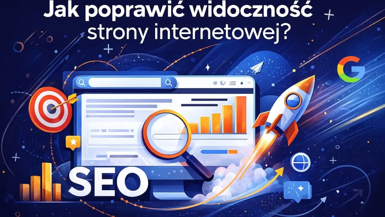 Rakieta SEO startuje, by poprawić widoczność strony. Analiza danych, cel i kod HTML kluczem do sukcesu.