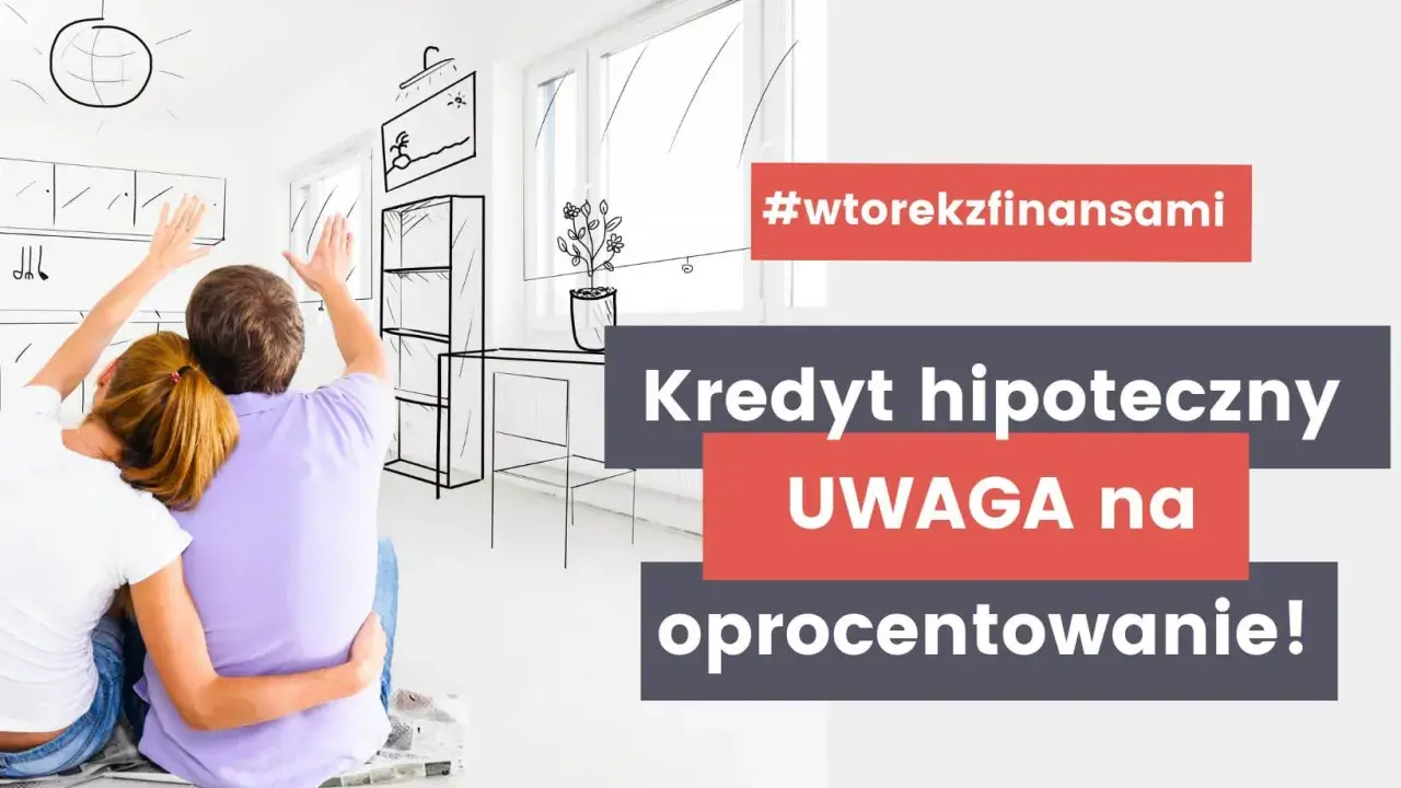 Para planuje zakup mieszkania, ale uwaga na oprocentowanie kredytu hipotecznego! #wtorekzfinansami.