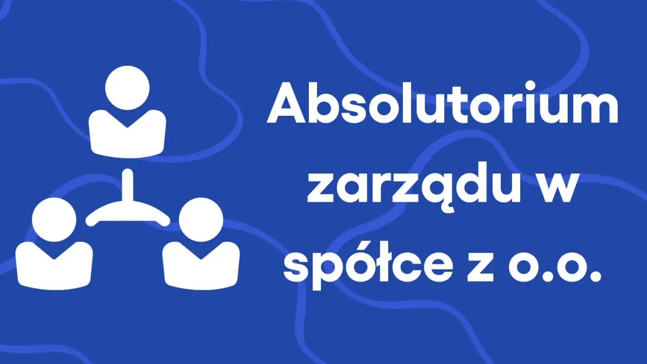 Absolutorium zarządu w spółce z o.o. - schemat hierarchii osób.