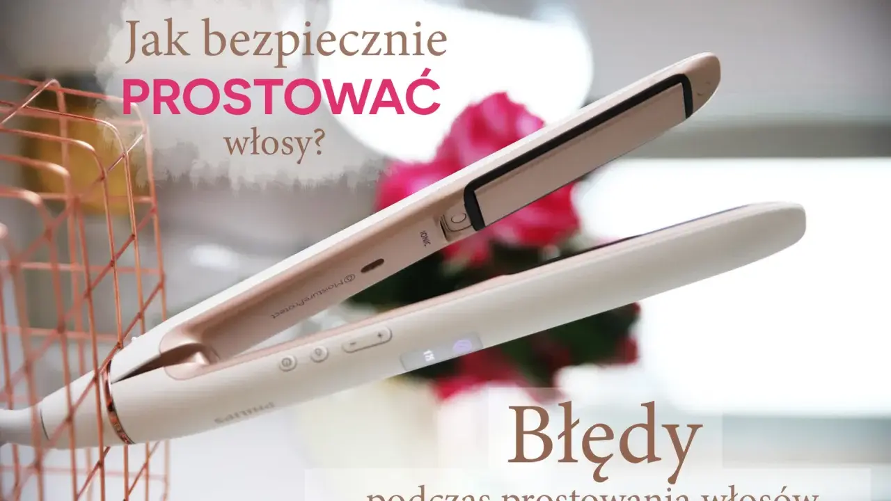 Prostownica: Jak jej używać, by włosy były gładkie i zdrowe?