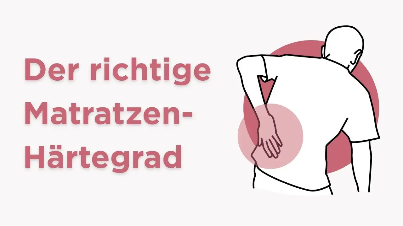 Rückenprobleme durch eine zu harte Matratze? Die richtige Wahl des Matratzenhärtegrads ist entscheidend für gesunden Schlaf und Wohlbefinden.