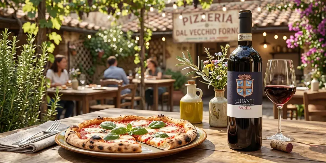 Idealne połączenie: Margherita i kieliszek Chianti. Idealne pytanie: jakie wino do pizzy?