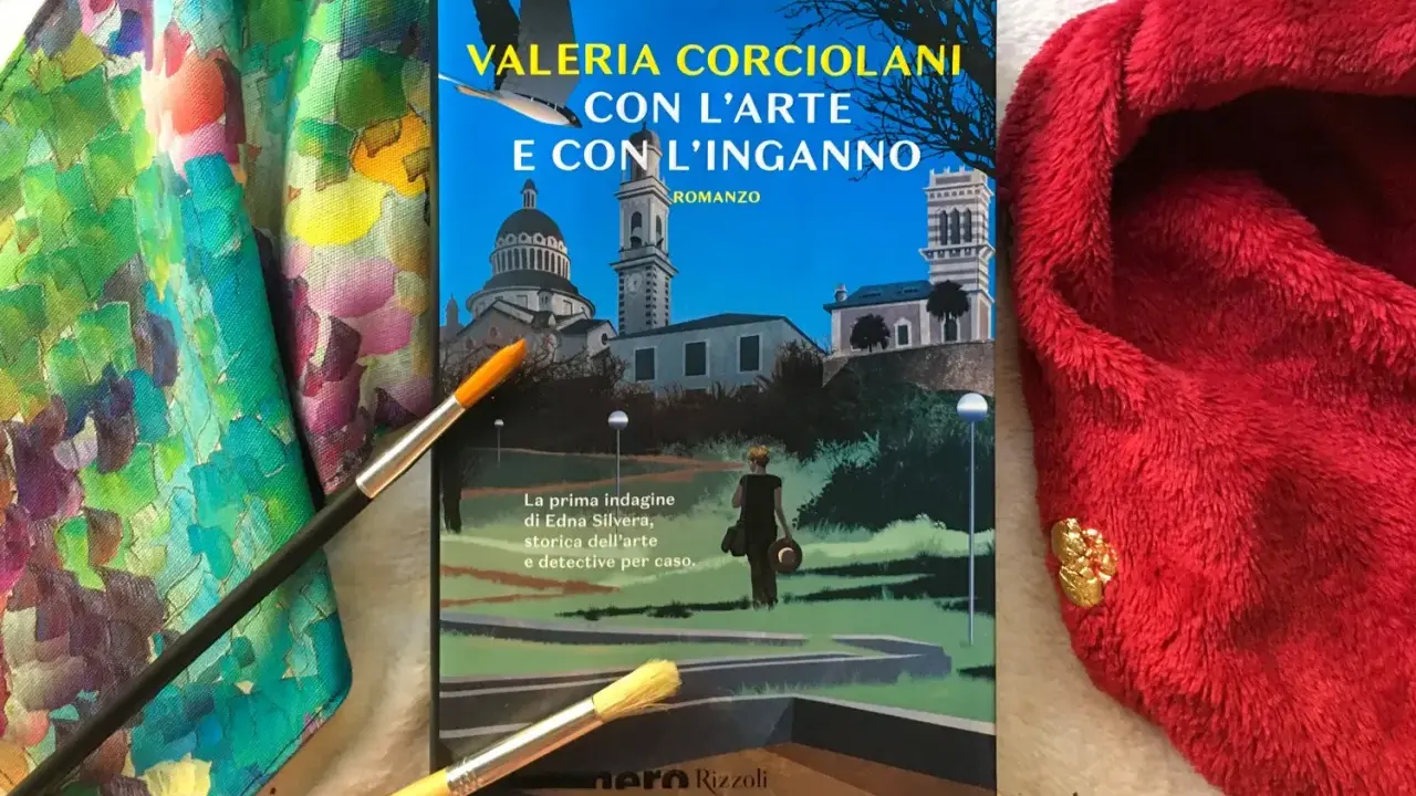 Il libro "Con l'arte e con l'inganno" di Valeria Corciolani, primo di una serie, è pronto per essere letto.