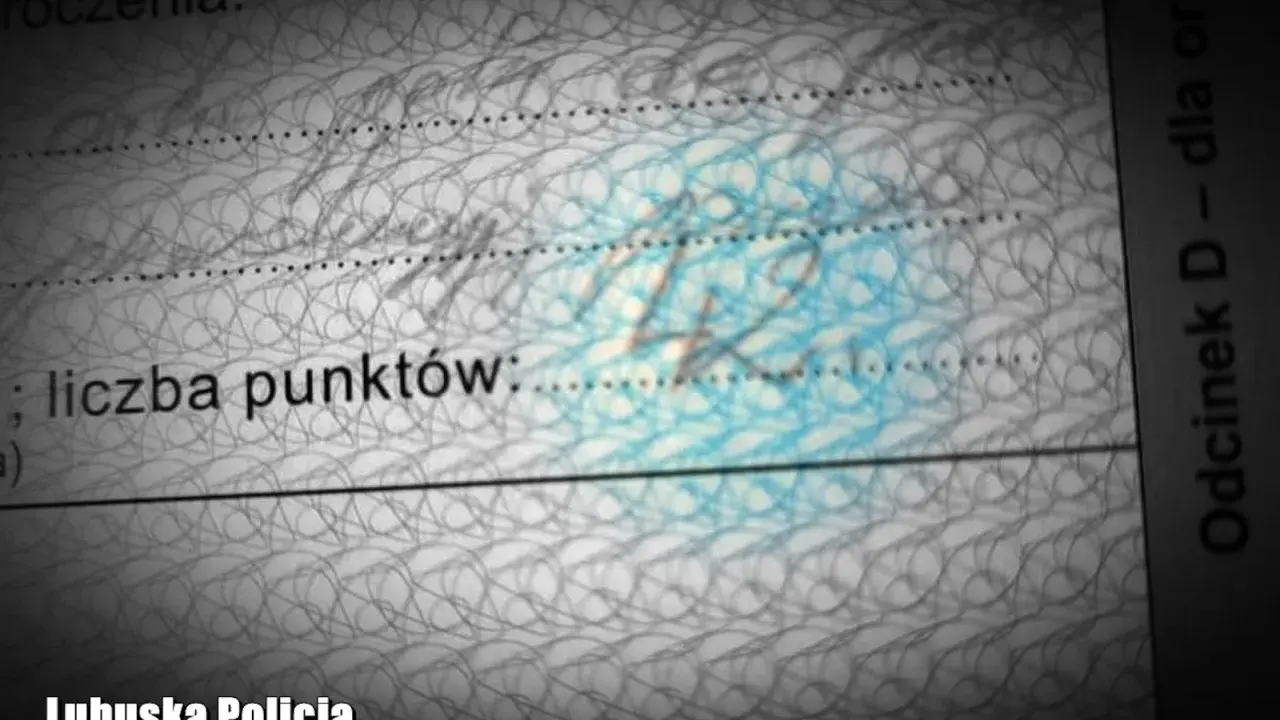 Fragment dokumentu z napisem "liczba punktów" i widoczną liczbą 14.