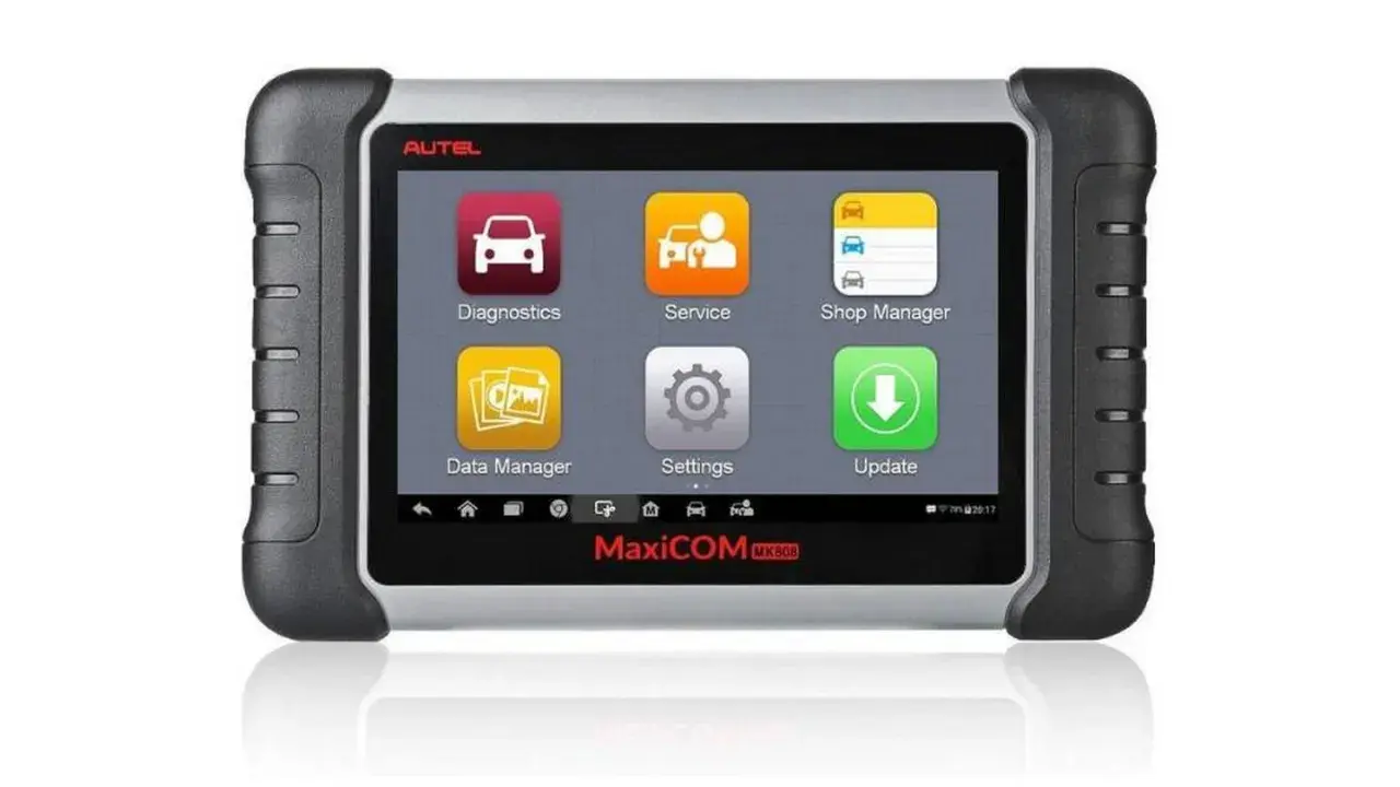 Herramienta de diagnóstico automotriz MaxiCOM MK808. Ideal para detectar avería caja de cambios y otros problemas del vehículo.