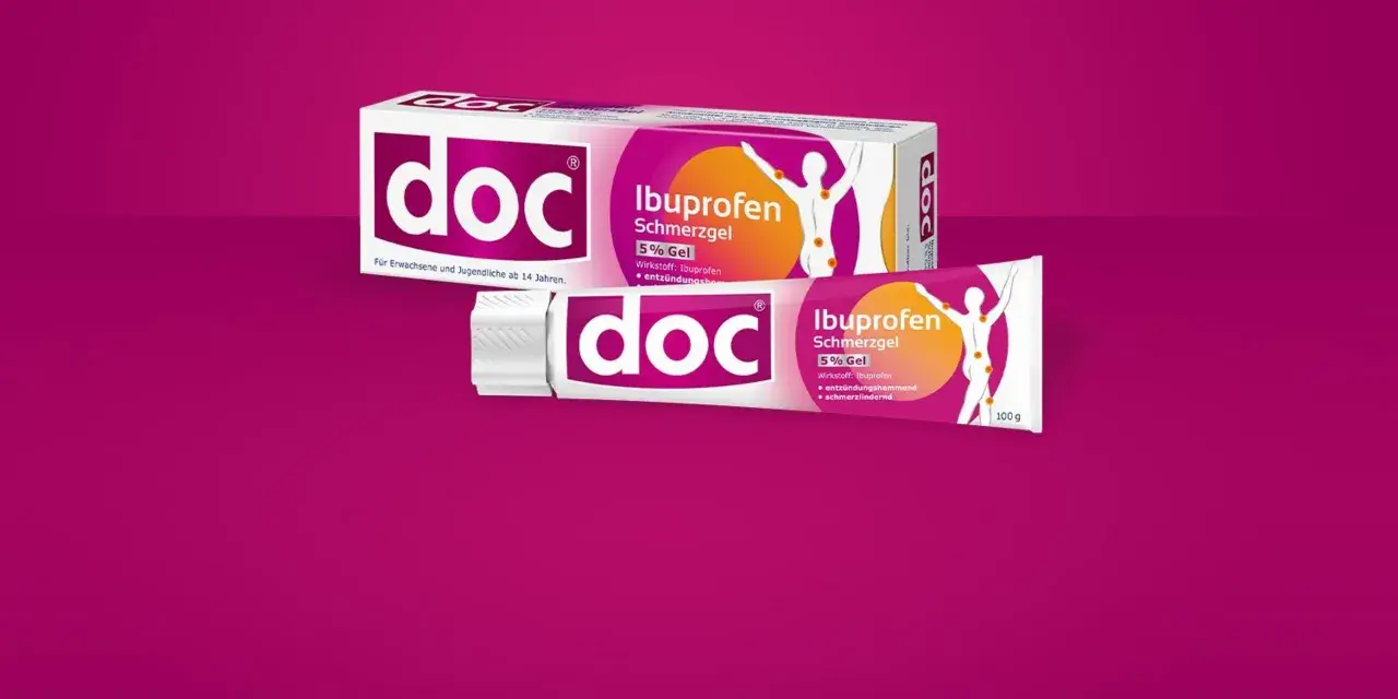 Doc Ibuprofen Schmerzgel: Hilft gegen den Schmerzkreislauf bei Entzündungen.