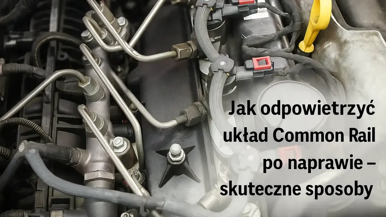 Silnik diesla z układem Common Rail. Po naprawie, samostart może być potrzebny do odpowietrzenia.