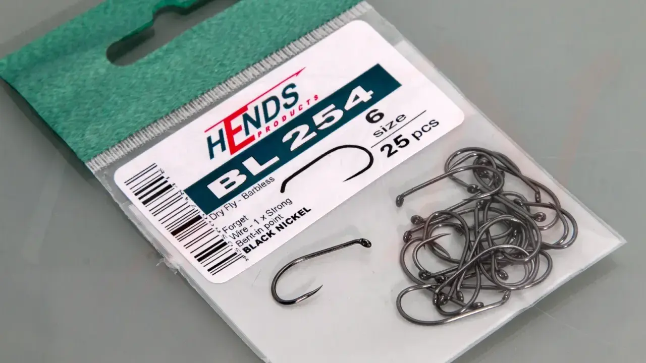 Haki Hends BL 254, rozmiar 6, 25 sztuk. Idealne do method feeder, mocne i bez zadziorów.