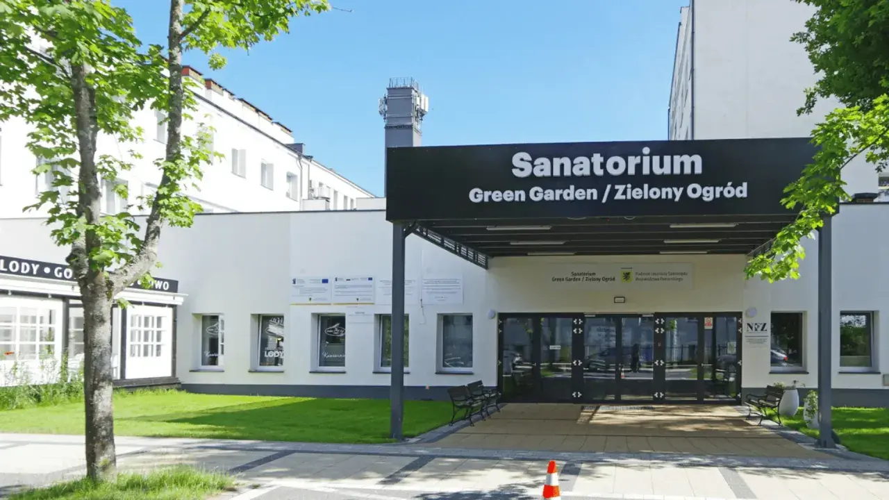 Sanatorium Green Garden / Zielony Ogród to miejsce, gdzie można odpocząć i zadbać o zdrowie.