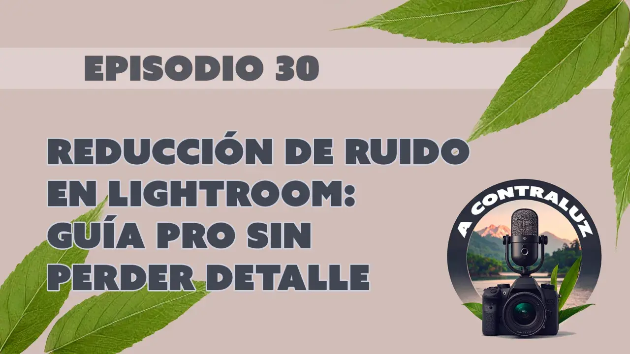 Guía para quitar ruido en fotos de Lightroom sin perder detalle. Episodio 30.