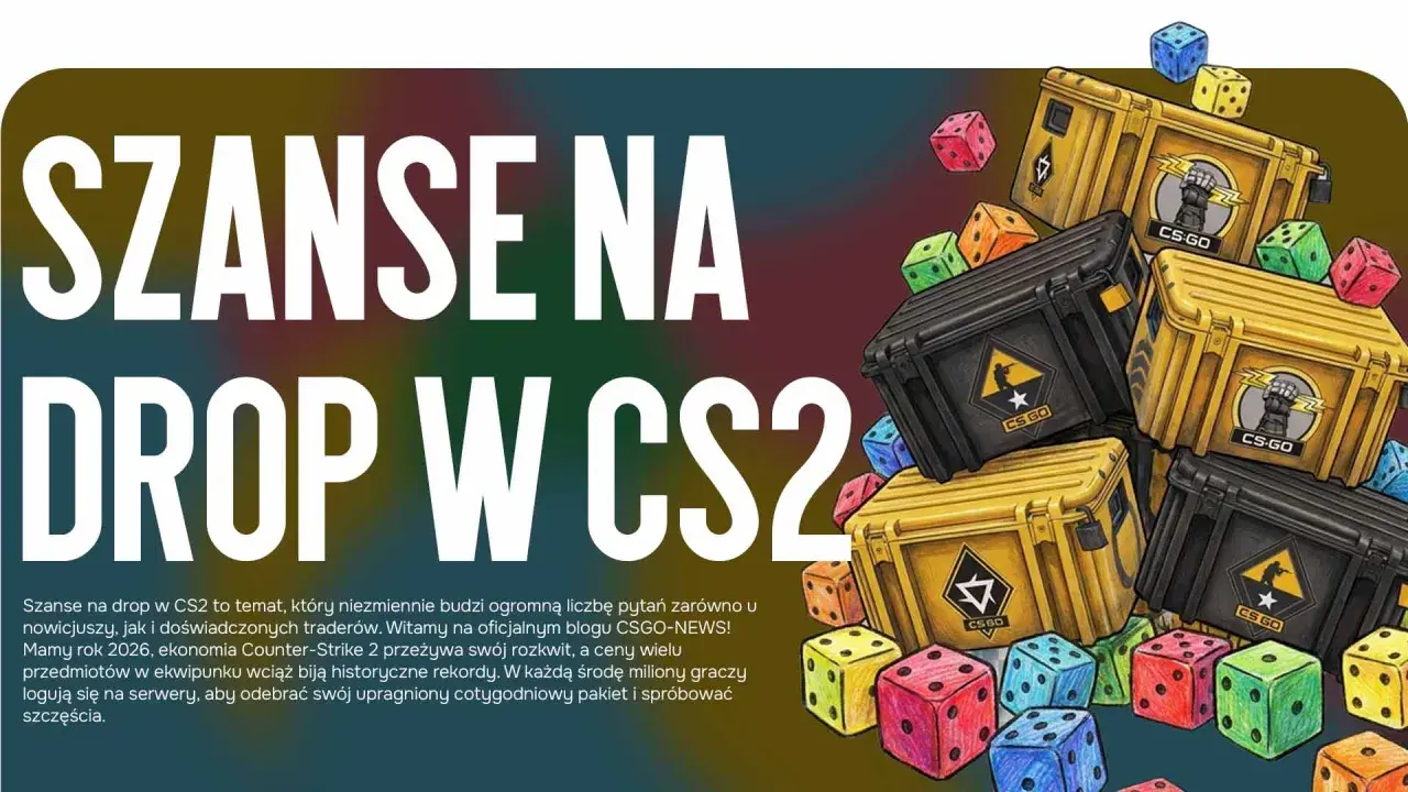 Nowa skrzynka CS2 i kolorowe kostki do gry. Czy dopisze Ci szczęście w losowaniu?