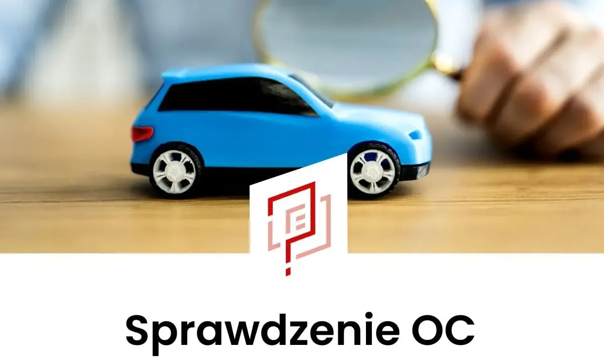 Niebieski samochodzik pod lupą. Sprawdzenie OC po numerze rejestracyjnym to klucz do bezpieczeństwa.