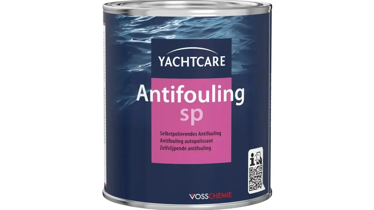 Boîte d'antifouling écologique Yachtcare SP, pour protéger votre bateau des salissures marines.