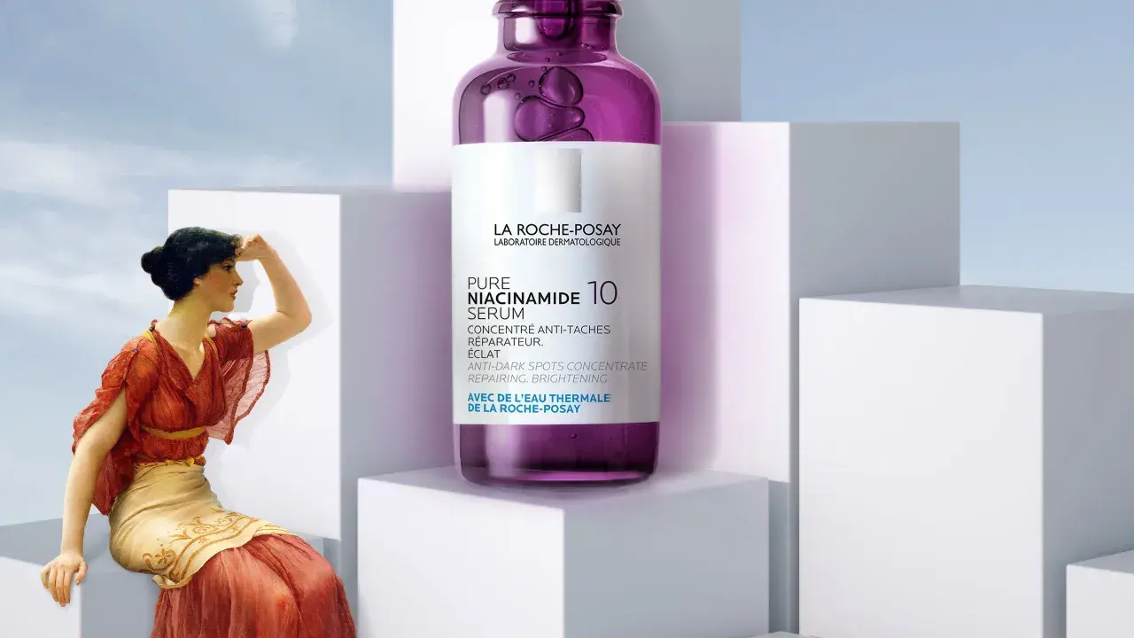 La Roche-Posay Pure Niacinamide 10 Serum: come si usa per una pelle luminosa. Un siero concentrato per macchie e riparazione.