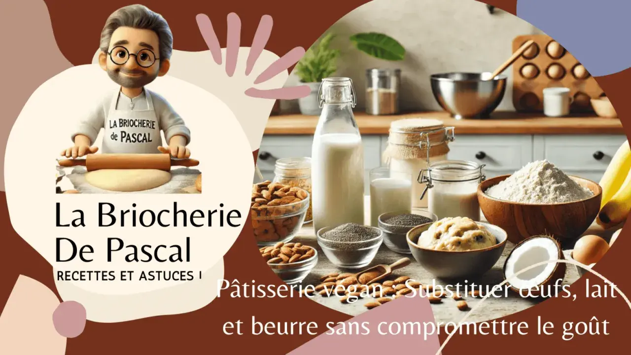 Pâtisserie vegan : substituer œufs, lait et beurre sans compromettre le goût. Idéal pour éviter les allergenes alimentaires.