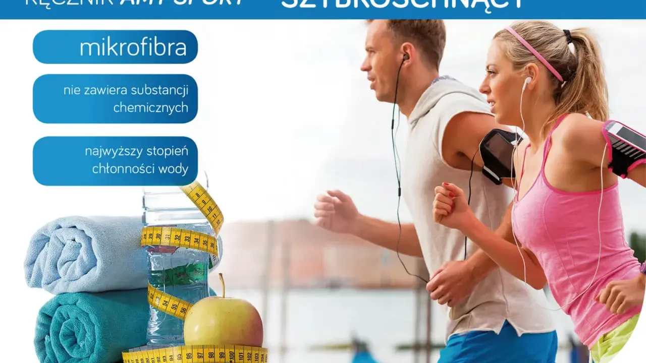 Jaki ręcznik na siłownię? Mikrofibra, szybkoschnący, chłonny. Idealny do treningu, bez chemii.