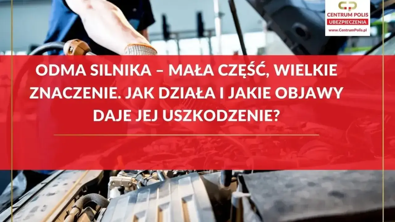 Mechanik sprawdza odme silnika. Mała część, wielkie znaczenie dla pracy auta.