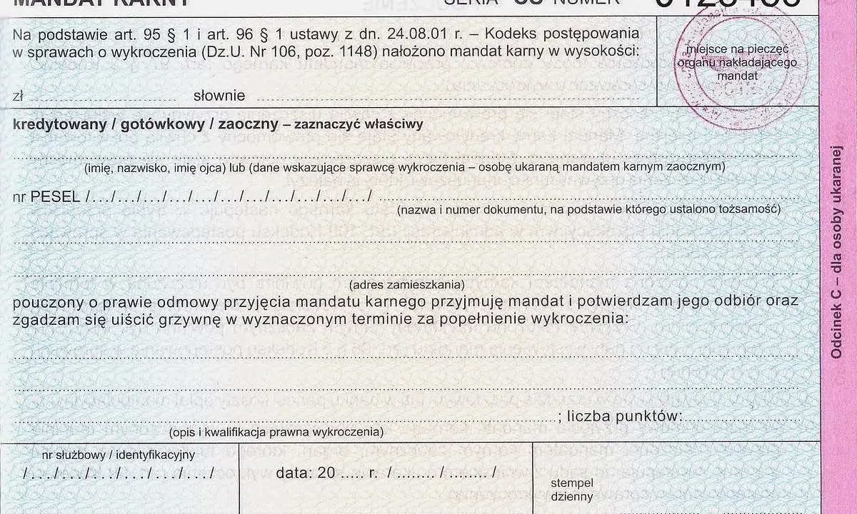 Przedawnienie mandatu karnego: 3 lata? Jak liczyć i co przerywa?