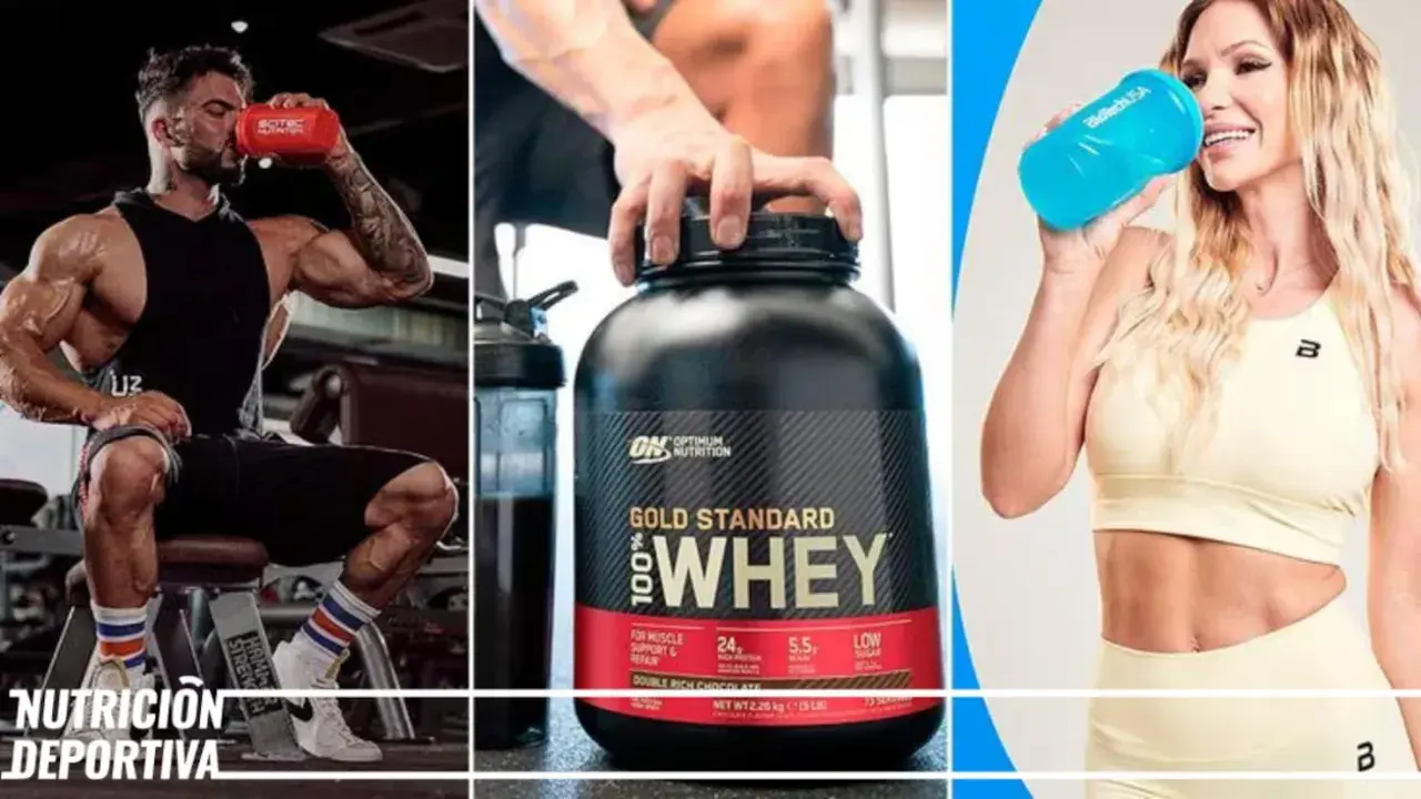 Hombres y mujeres bebiendo batidos de proteína. Descubre cuándo tomar proteínas para optimizar tu nutrición deportiva.
