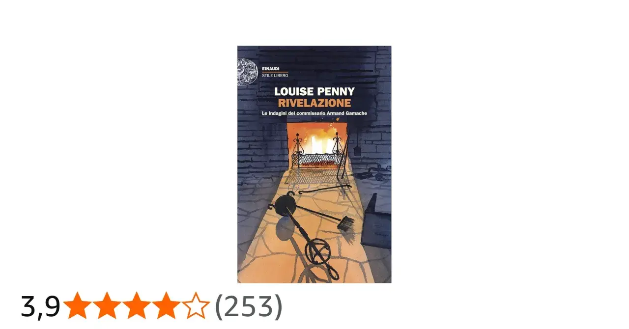 Copertina del libro "Rivelazione" di Louise Penny, parte delle indagini del commissario Armand Gamache. Un'ottima aggiunta alla tua collezione di louise penny libri in ordine cronologico.