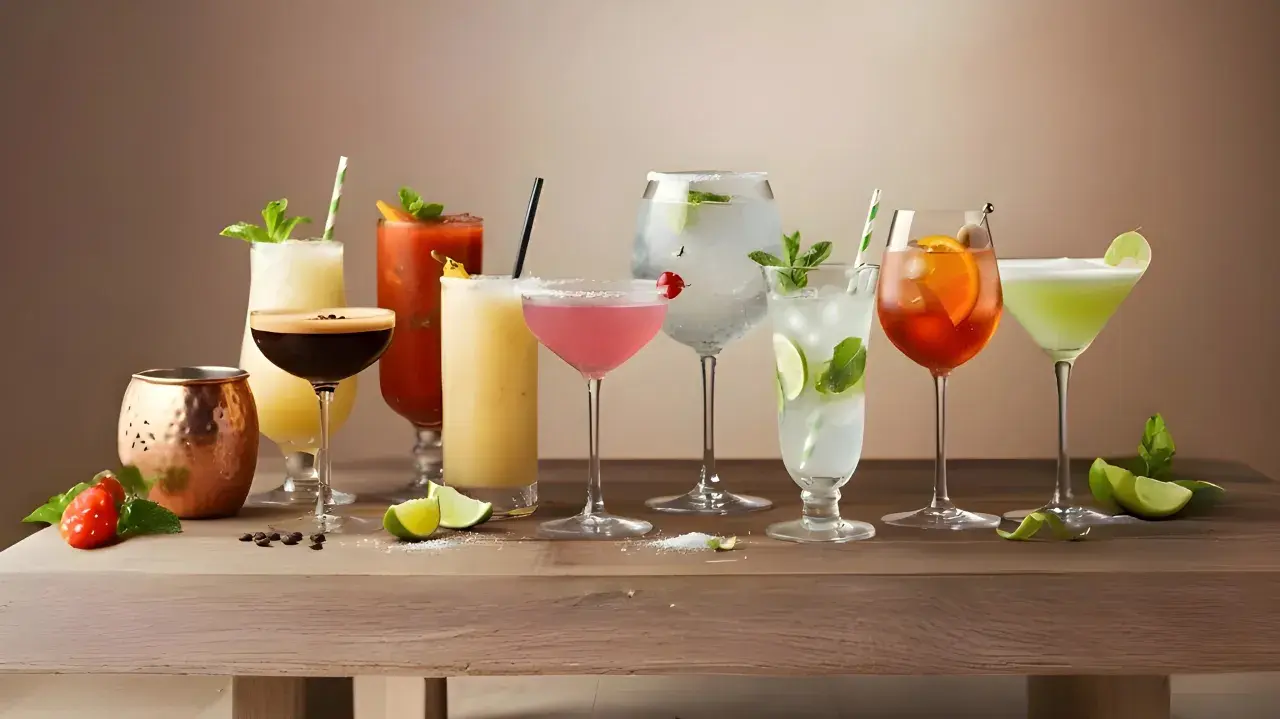 Une sélection de cocktails colorés, parfaits pour une soirée réussie. Chaque verre est une invitation à découvrir une nouvelle cocktails recette.