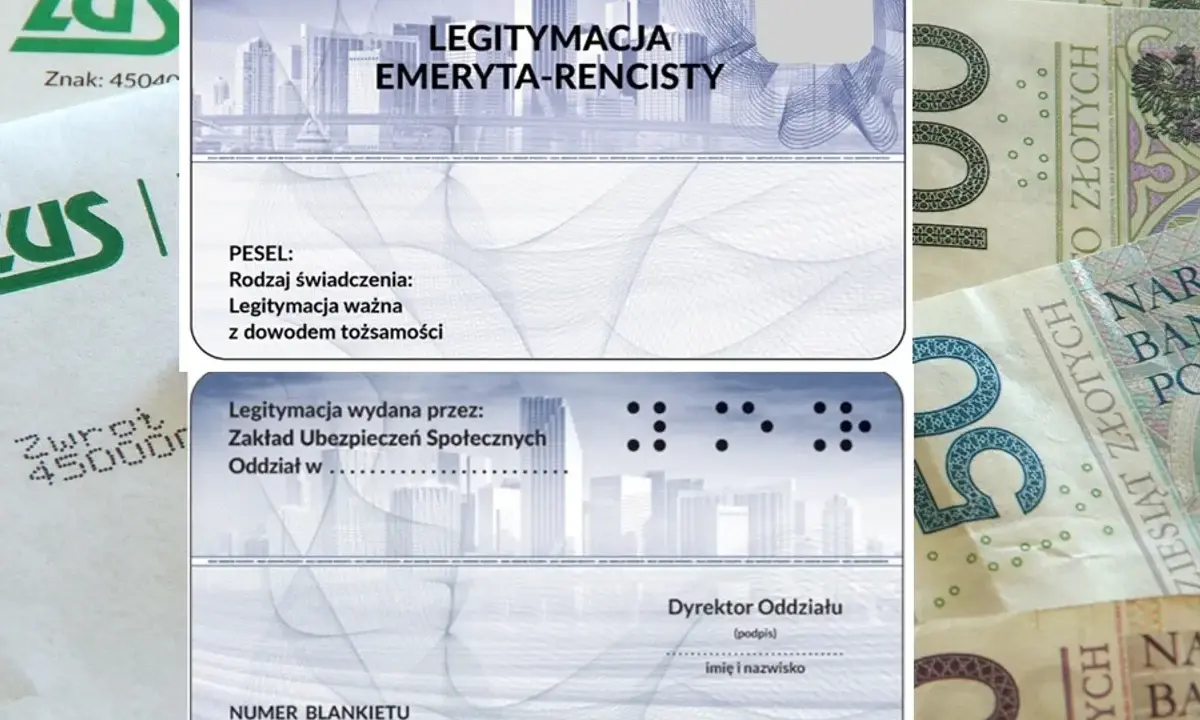 Legitymacja emeryta-rencisty ZUS i polskie banknoty. Sprawdź, jakie zniżki na legitymację emeryta możesz uzyskać.