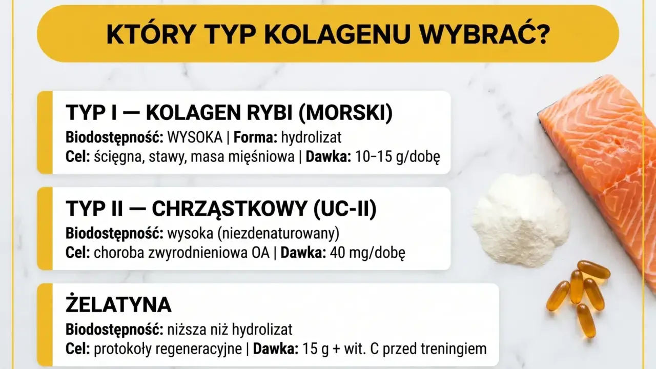 Który kolagen w proszku jaki najlepszy? Porównanie kolagenu rybiego, chrząstkowego i żelatyny.