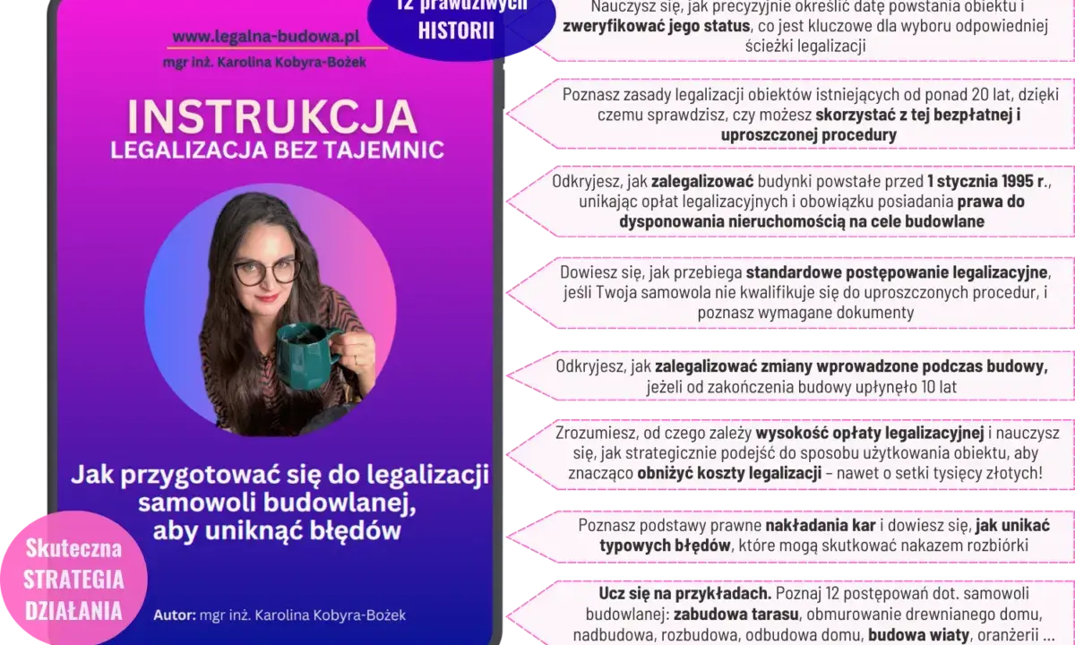 Kobieta z kubkiem w ręku, prowadząca instrukcję legalizacji samowoli budowlanej. Poznaj 12 historii i uniknij błędów.