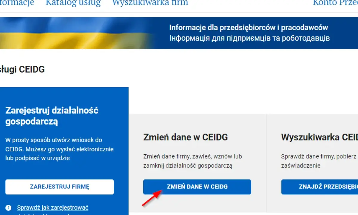 Jak sprawdzić czy firma istnieje CEIDG? Na stronie biznes.gov.pl znajdziesz wyszukiwarkę firm.