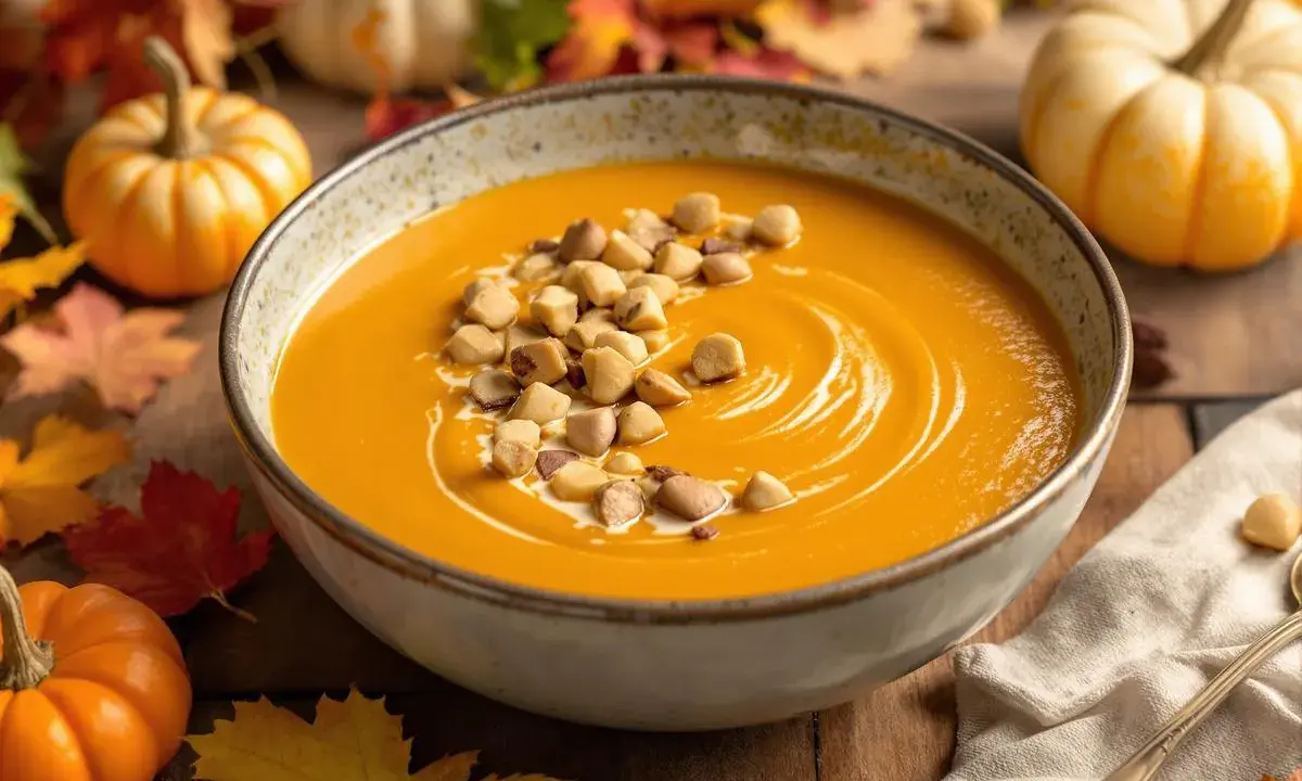 Velouté potimarron châtaigne : la recette automnale parfaite (sans éplucher !)