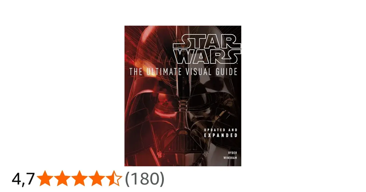 Guía visual definitiva de Star Wars, ideal para fans de todas las edades. Explora el universo con esta edición actualizada. Star Wars edad recomendada: ¡para todos!